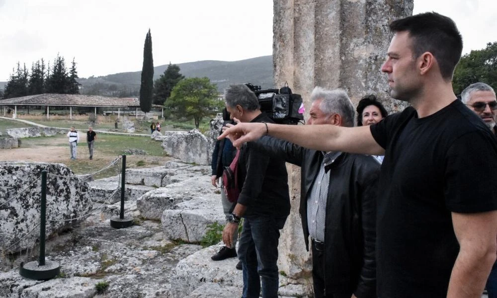 Κασσελάκης στην αρχαία Νεμέα: Να αναδείξουμε αυτό τον τόπο πολιτισμού